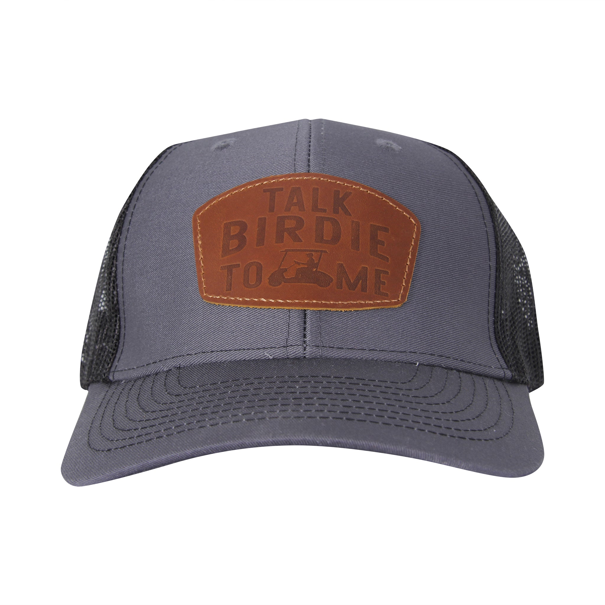 Talk Birdie To Me Golf Leather Patch Hat – Barrel Down South