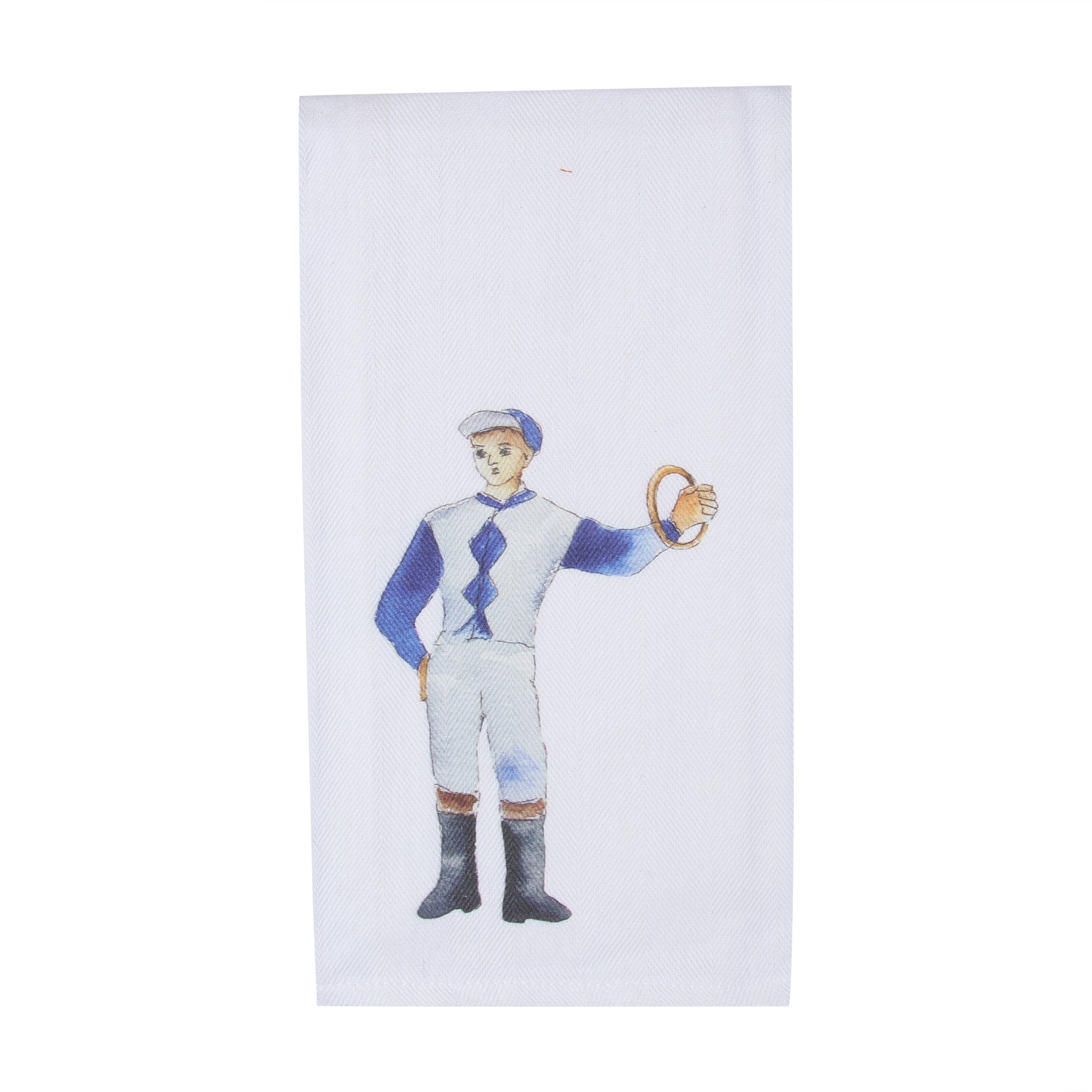Standing Jockey Tea Towel - Thumbnail 3