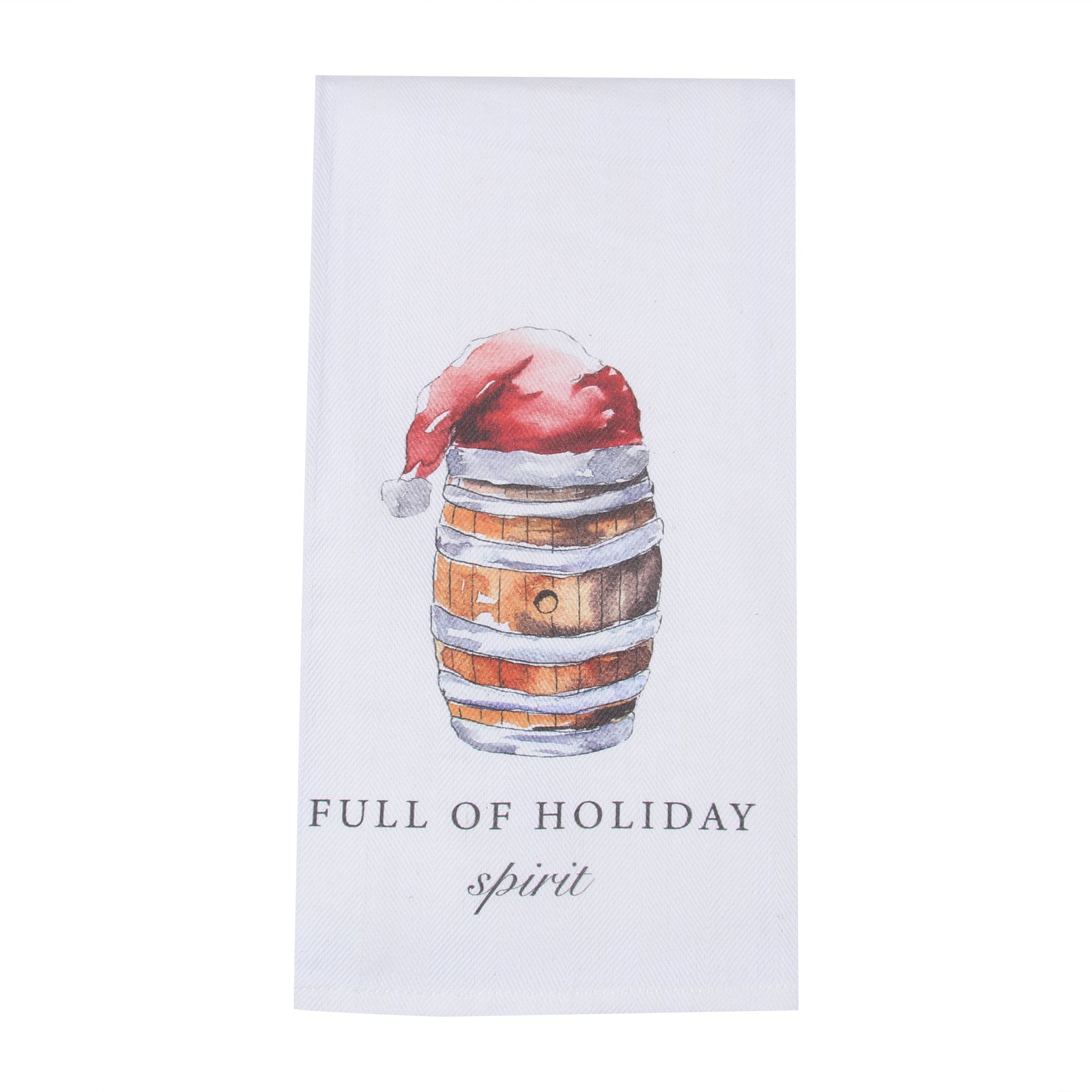 Full of Holiday Spirit Tea Towel
