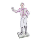 Pink Standing Jockey Door Hanger - Barrel Down South