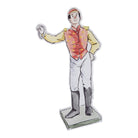 Red Standing Jockey Door Hanger - Barrel Down South
