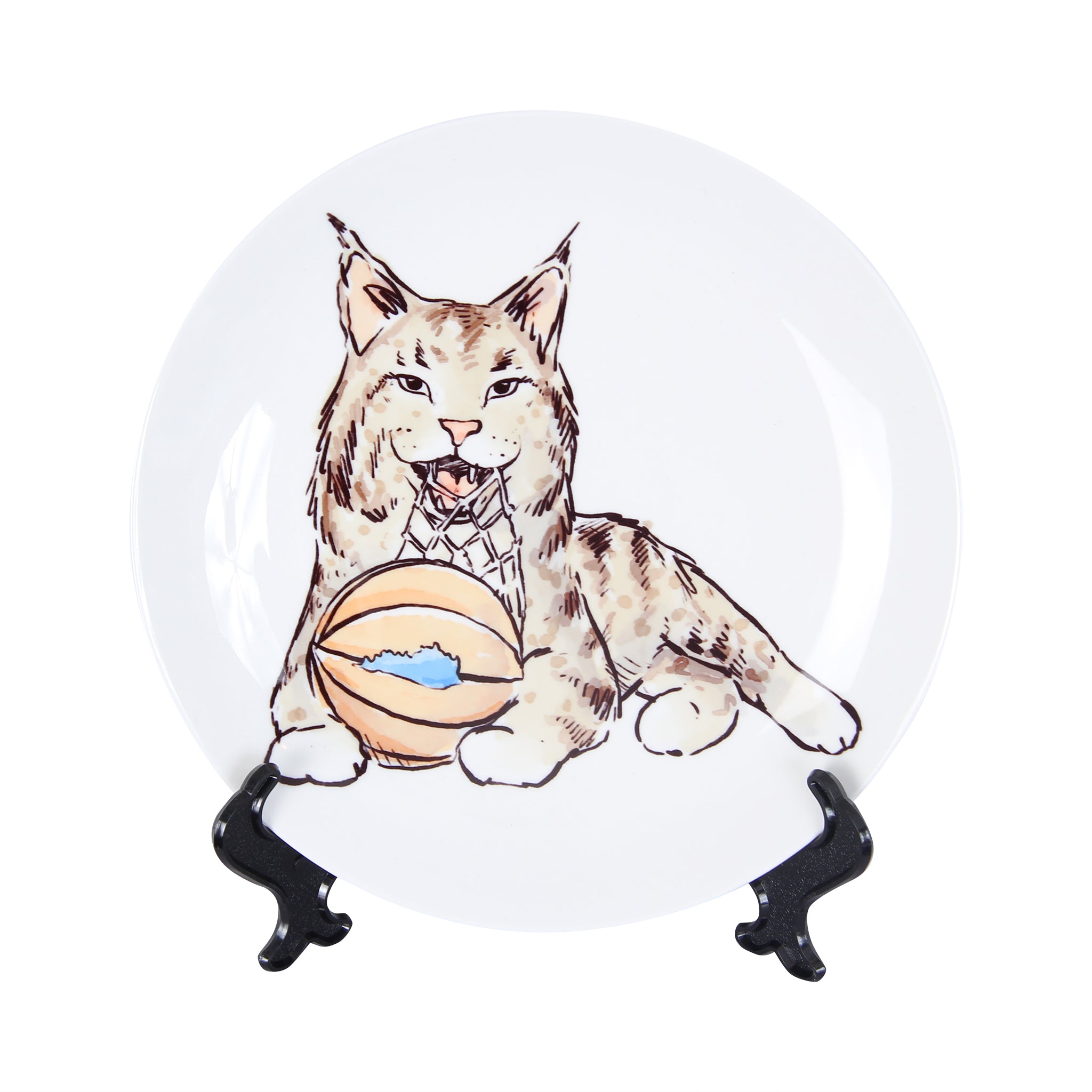 Wildcat with Basketball Plate - Barrel Down South