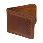 Custom Leather Magnetic Money Clip - Barrel Down South
