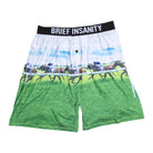 Down the Stretch Horse Racing Boxers - Barrel Down South
