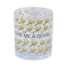 Serve Me A Double Pickleball Rocks Glass - Barrel Down South