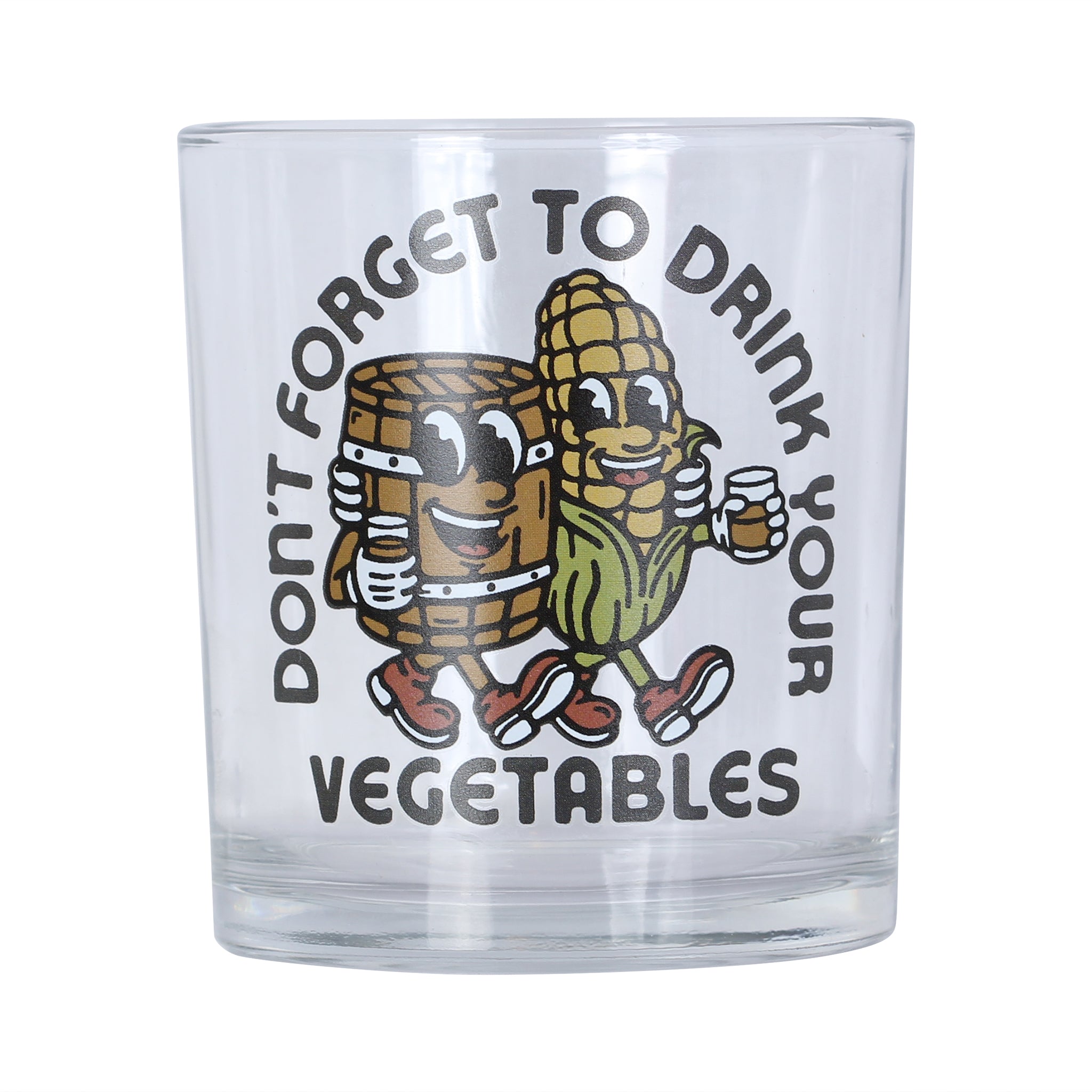 Don't Forget To Drink Your Vegetables Rocks Glass - Barrel Down South