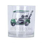Let's Go Golfing Rocks Glass - Barrel Down South