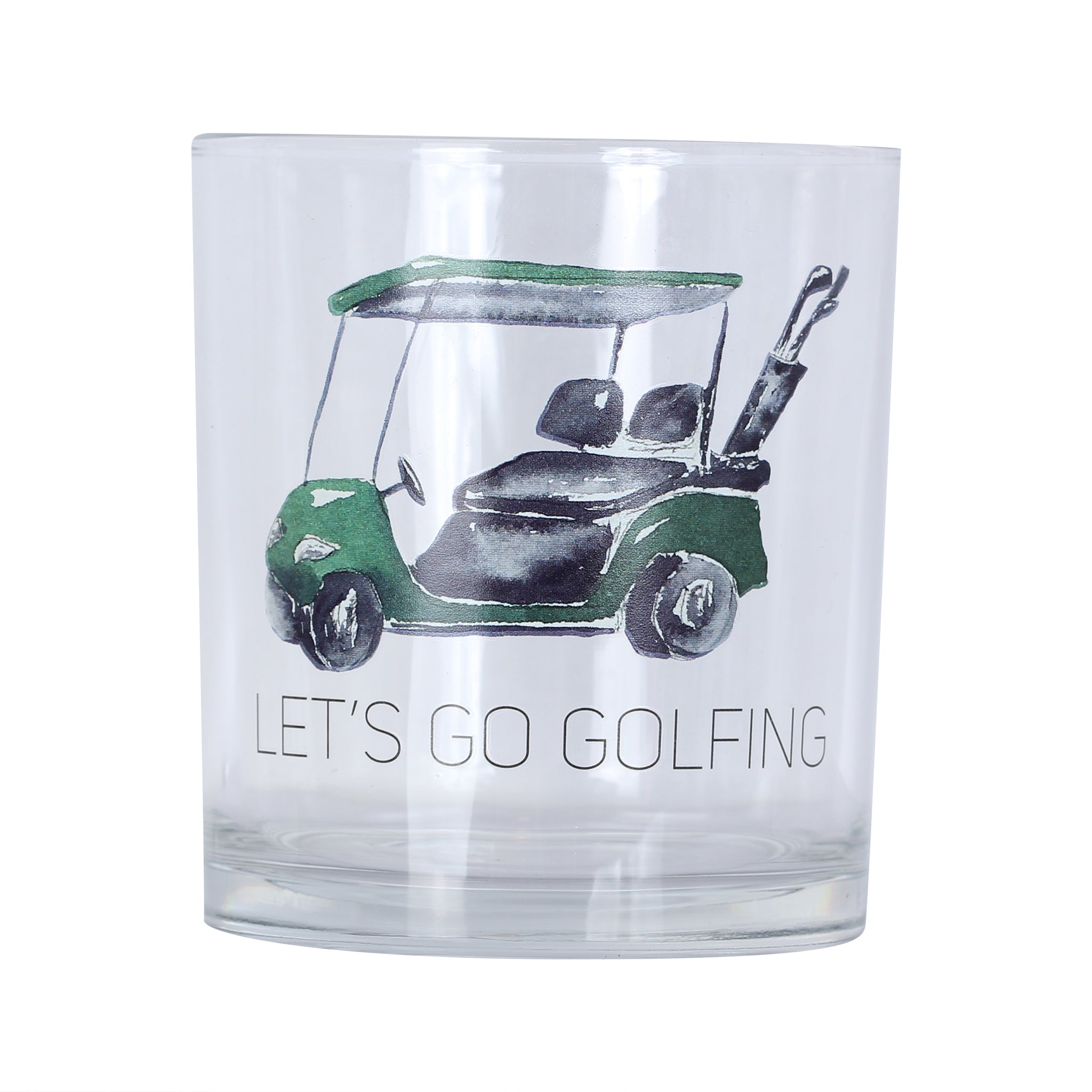 Let's Go Golfing Rocks Glass - Barrel Down South