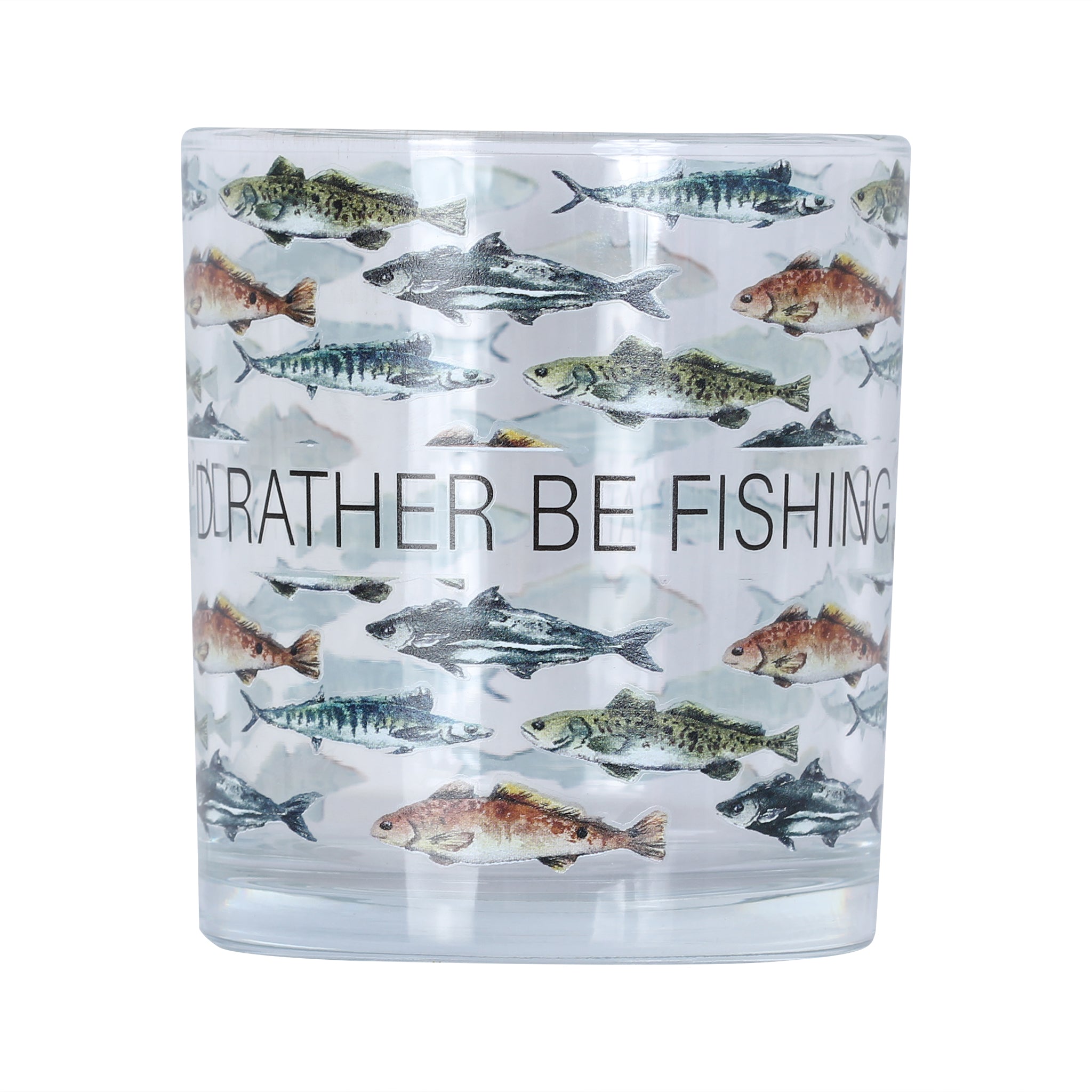 I'd Rather Be Fishing Rocks Glass - Barrel Down South