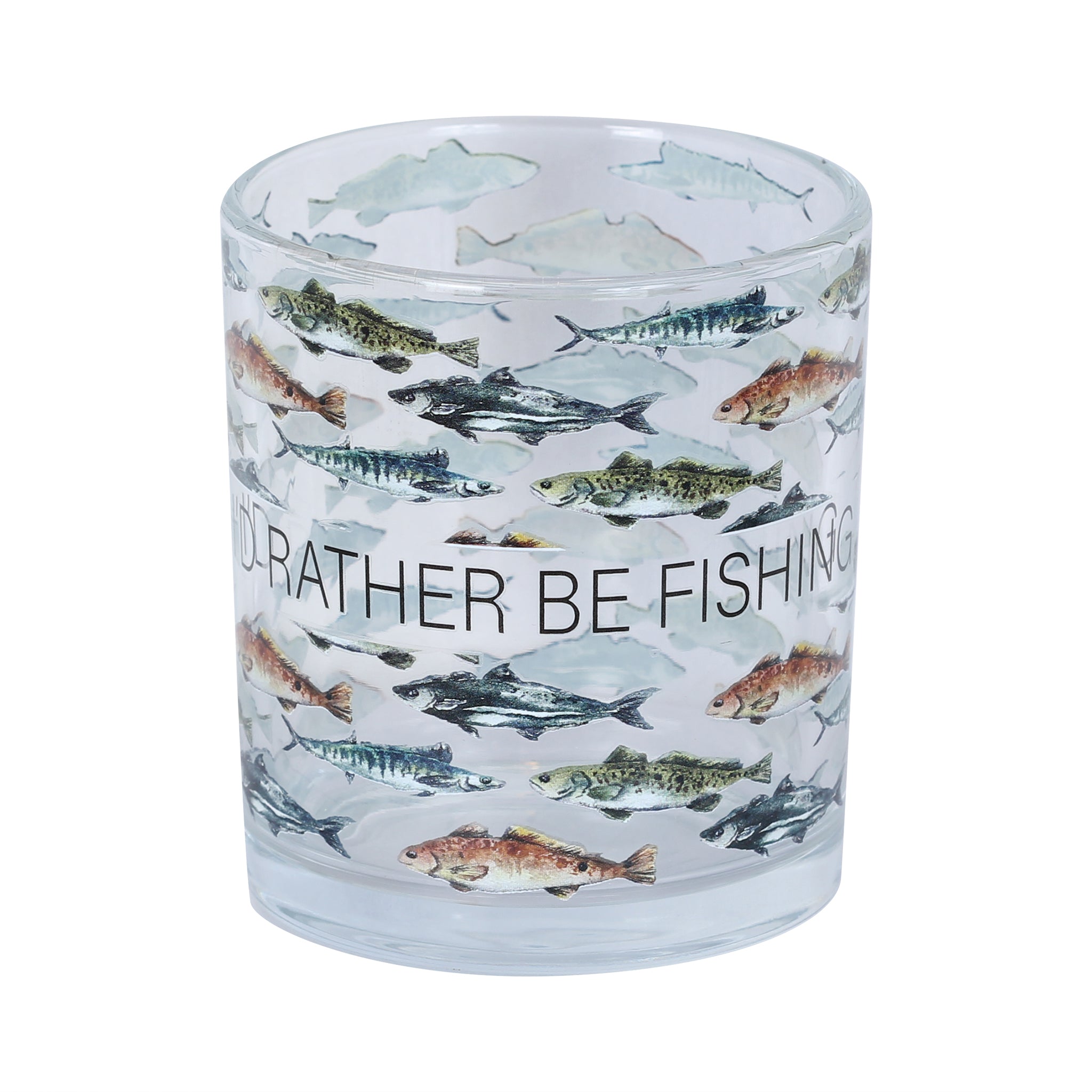 I'd Rather Be Fishing Rocks Glass - Barrel Down South