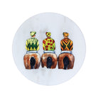 Thoroughbreds from Behind Marble Coaster - Barrel Down South