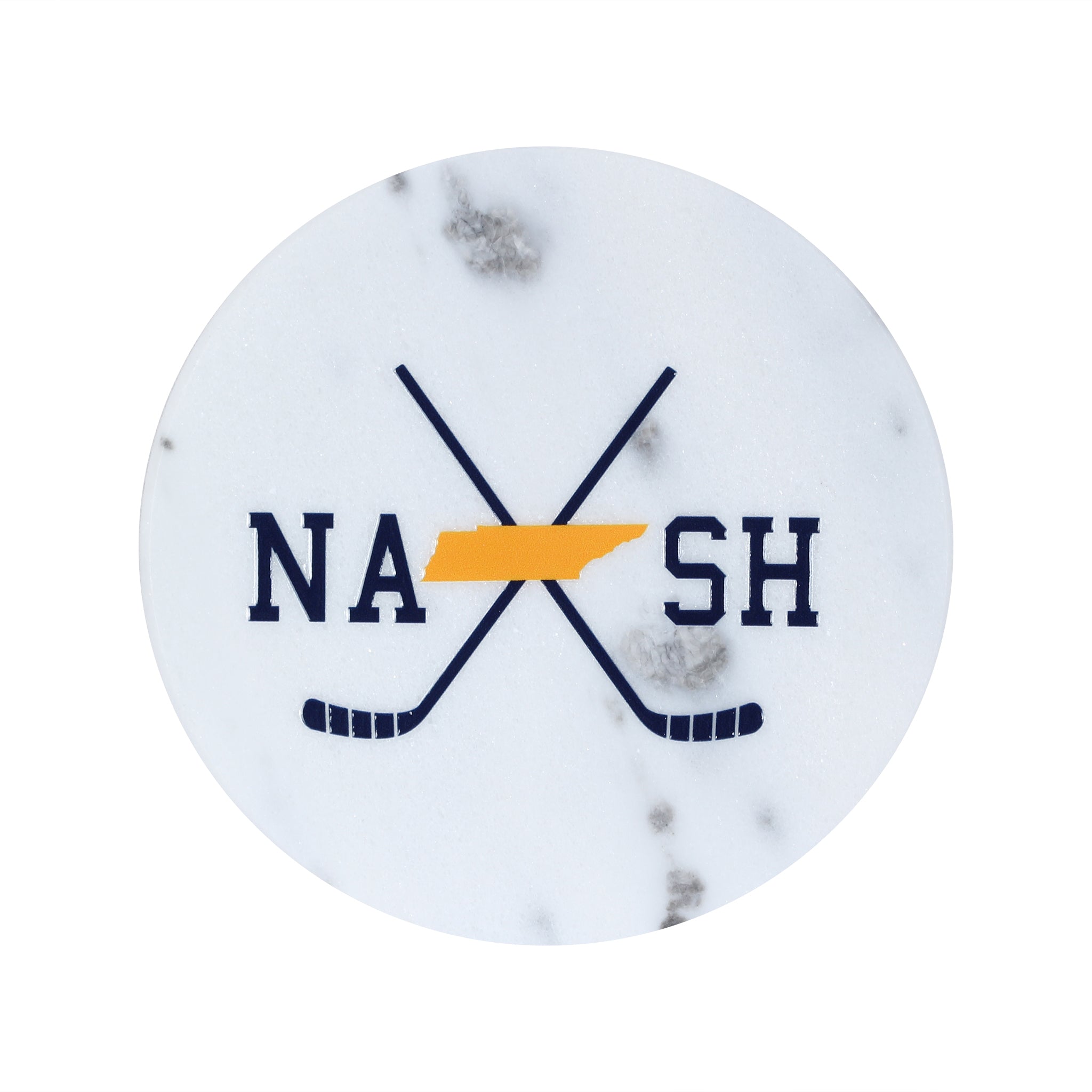 Nash Hockey Marble Coaster - Barrel Down South