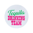 Tequila Drinking Team Marble Coaster - Barrel Down South