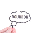 Bourbon Thought Bubble Sticker - Barrel Down South