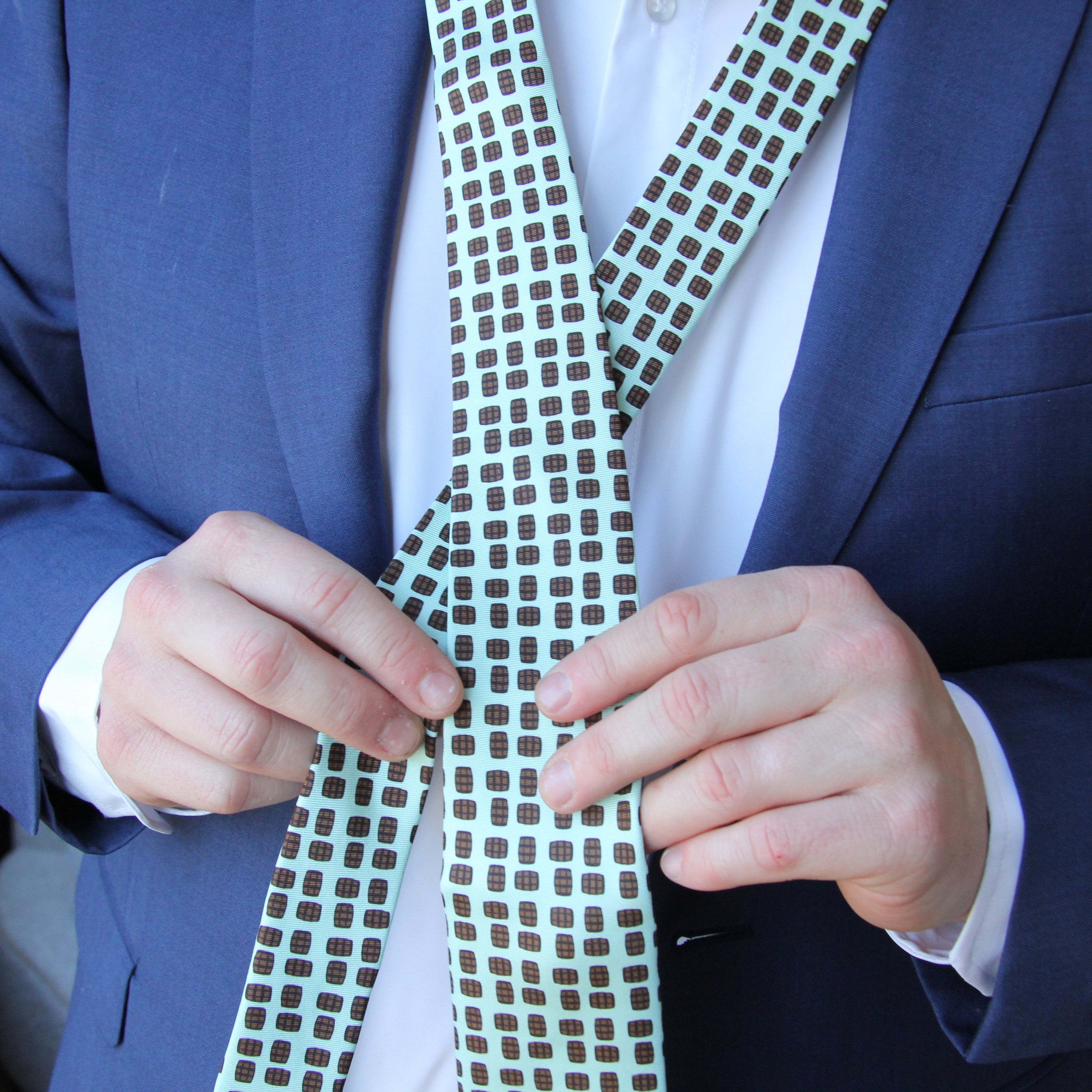 Barrel Aged Mint Necktie - Barrel Down South
