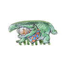 Alligator With Football Hair Clip - Barrel Down South