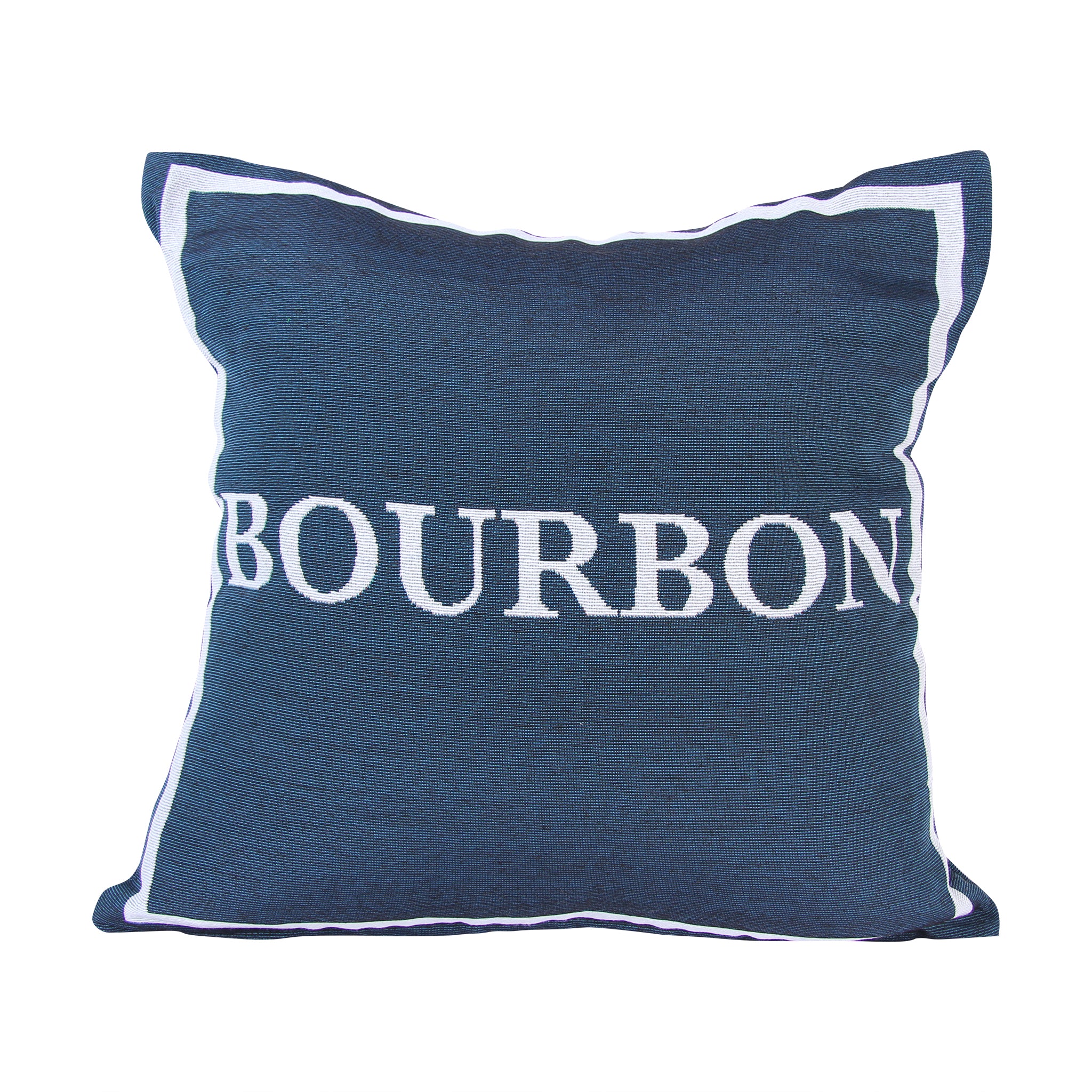 Navy Bourbon Pillow