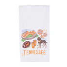 Large Tennessee Icons Tea Towel - Barrel Down South