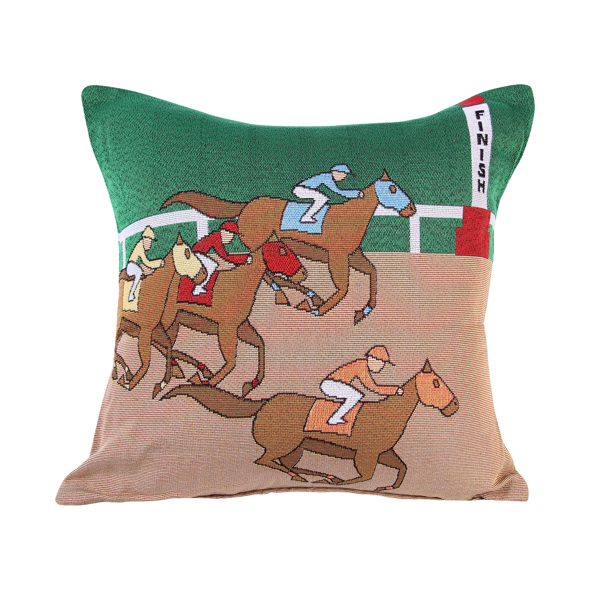 Derby Finish Line Pillow