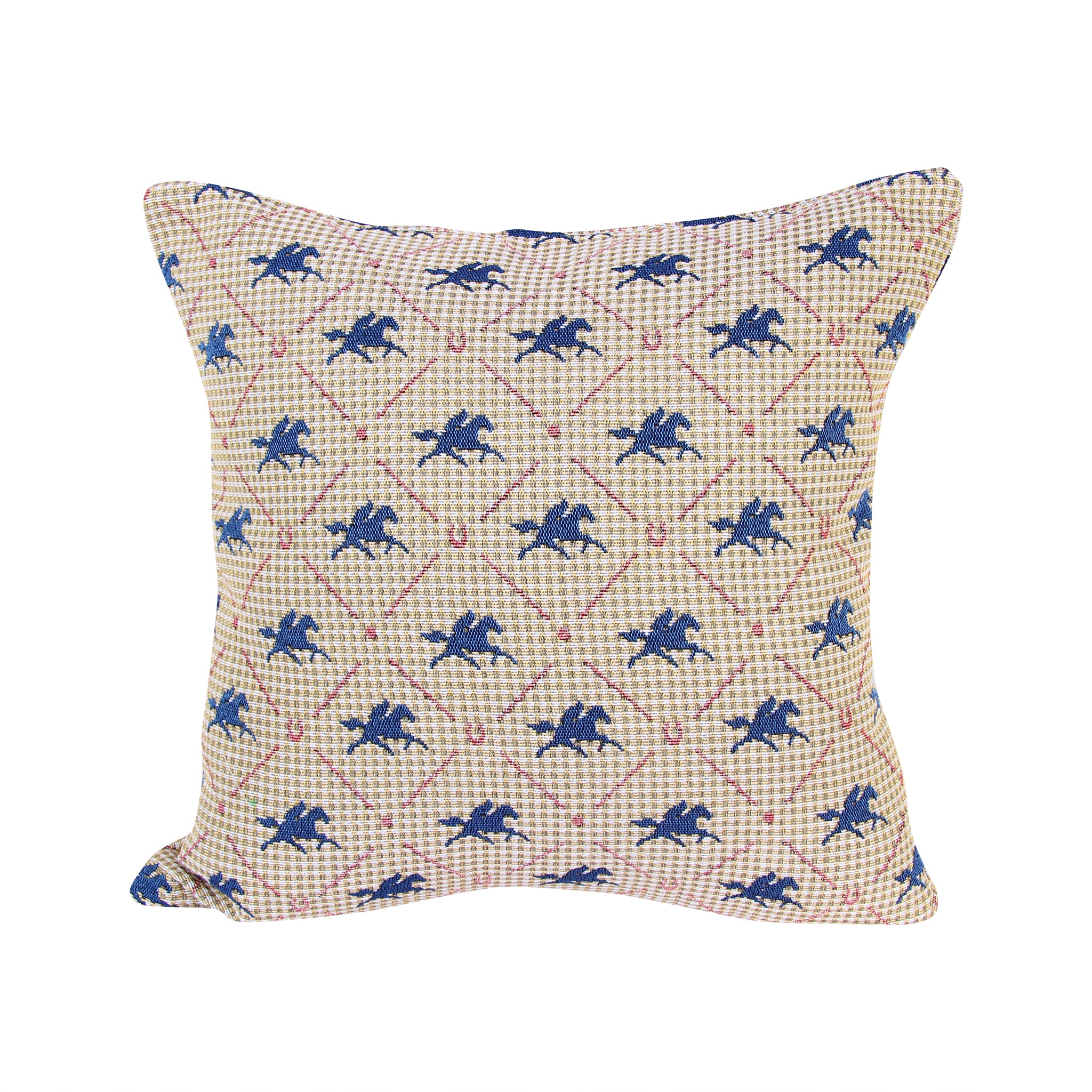 Yellow Plaid Furlong Pillow