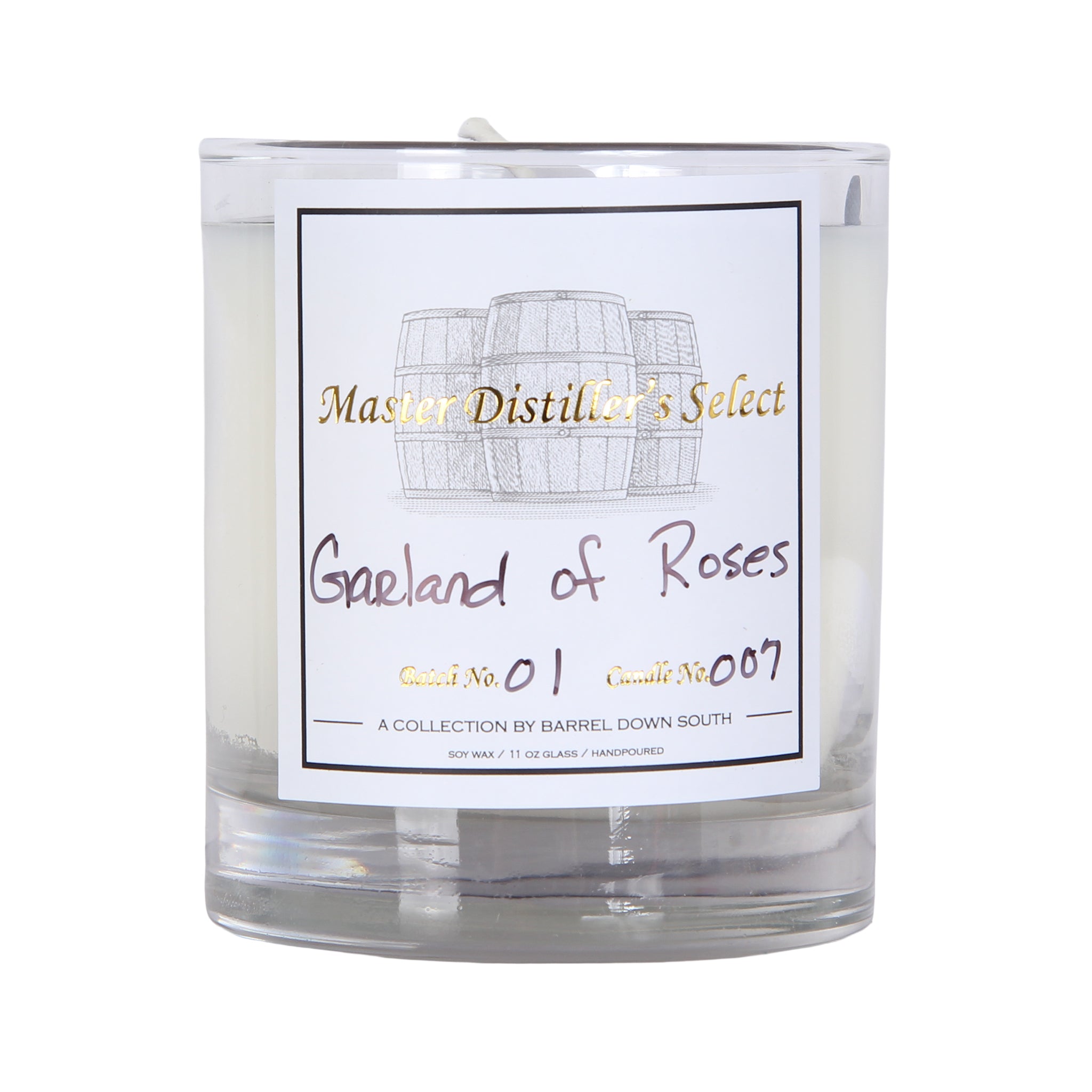 Garland of Roses Candle - Barrel Down South