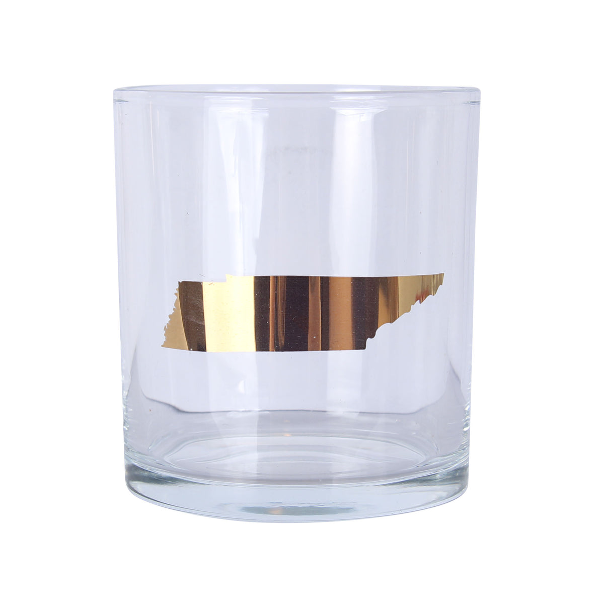 Gold Tennessee Rocks Glass – Barrel Down South