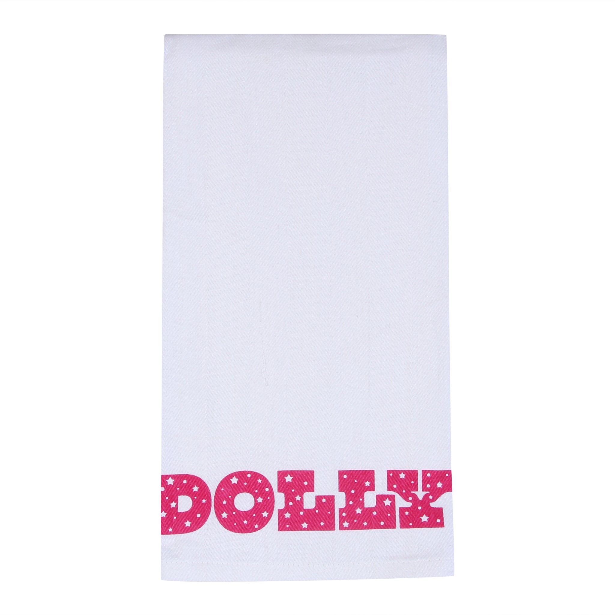 Dolly Word Tea Towel
