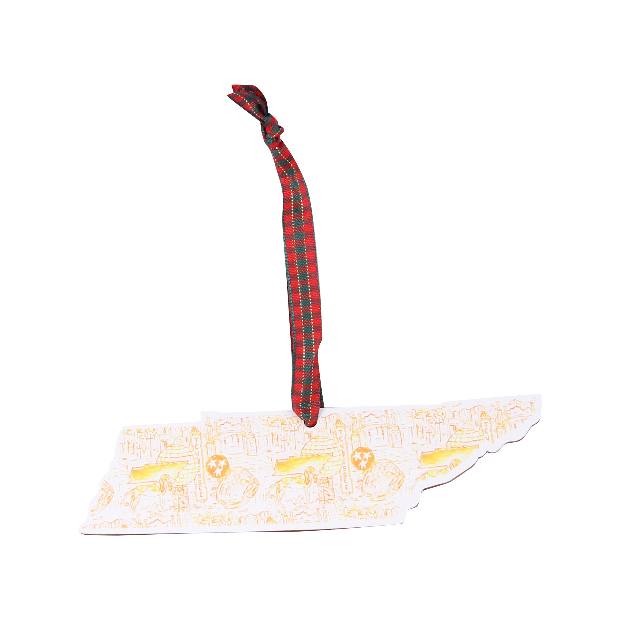 Tennessee Orange Icons Ornament