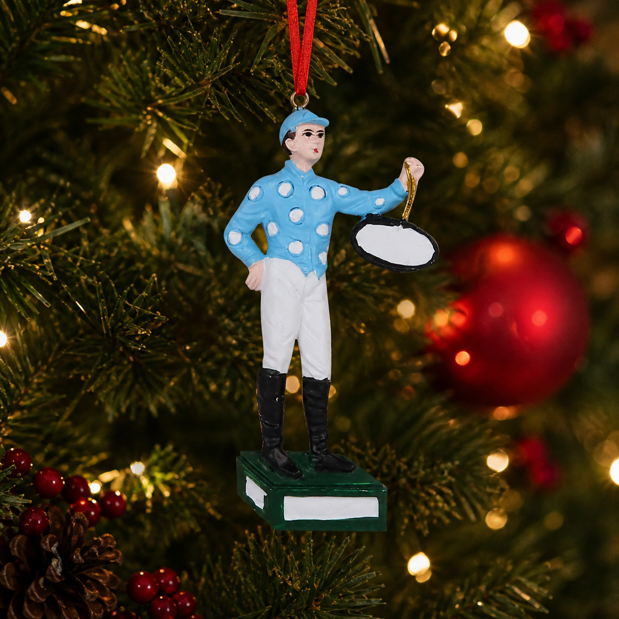 Barrel Down South Jockey Ornament - Thumbnail 3