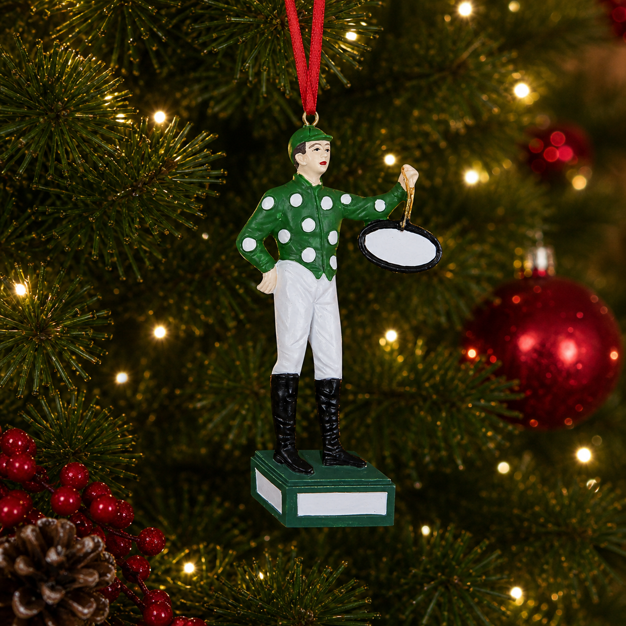 Barrel Down South Jockey Ornament - Thumbnail 4