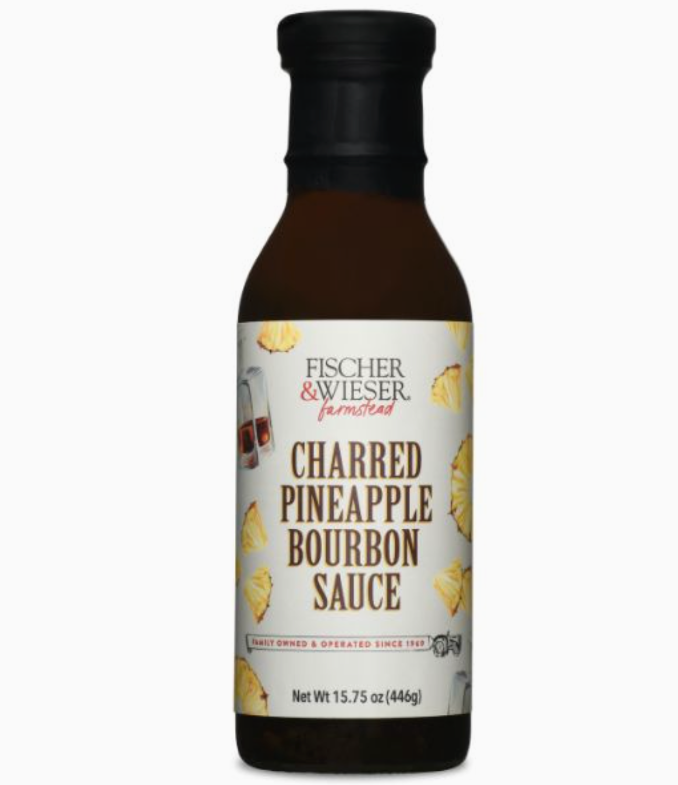 Charred Pineapple Bourbon Sauce - Barrel Down South