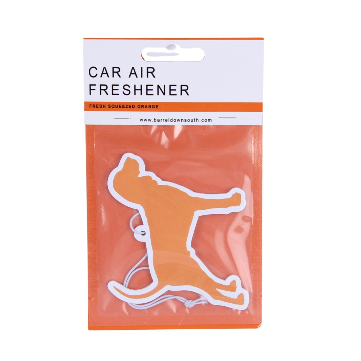 Orange Bluetick Coonhound Air Freshener - Barrel Down South