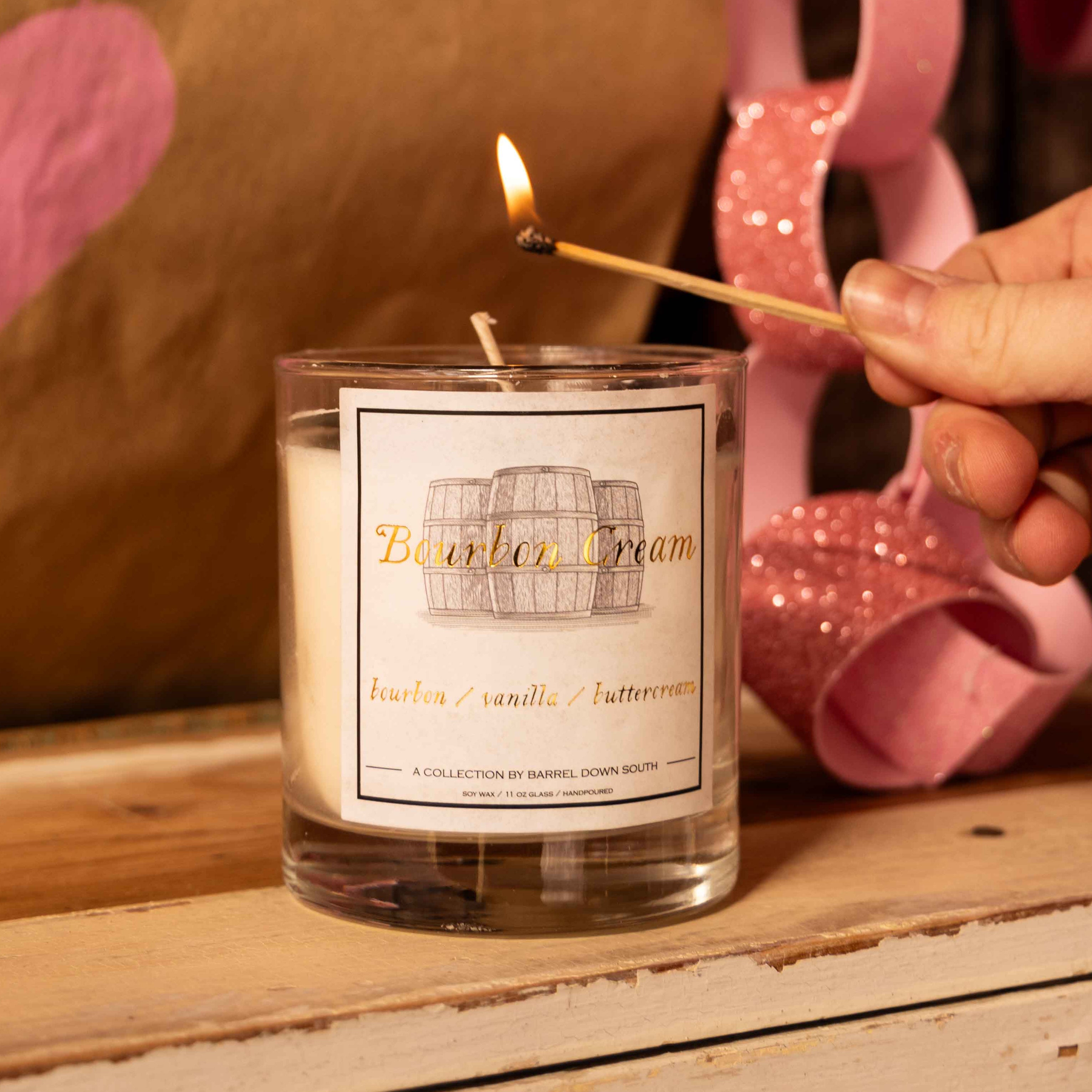 Bourbon Cream Candle - Barrel Down South