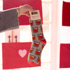 Grey Old Fashioned Socks - Barrel Down South