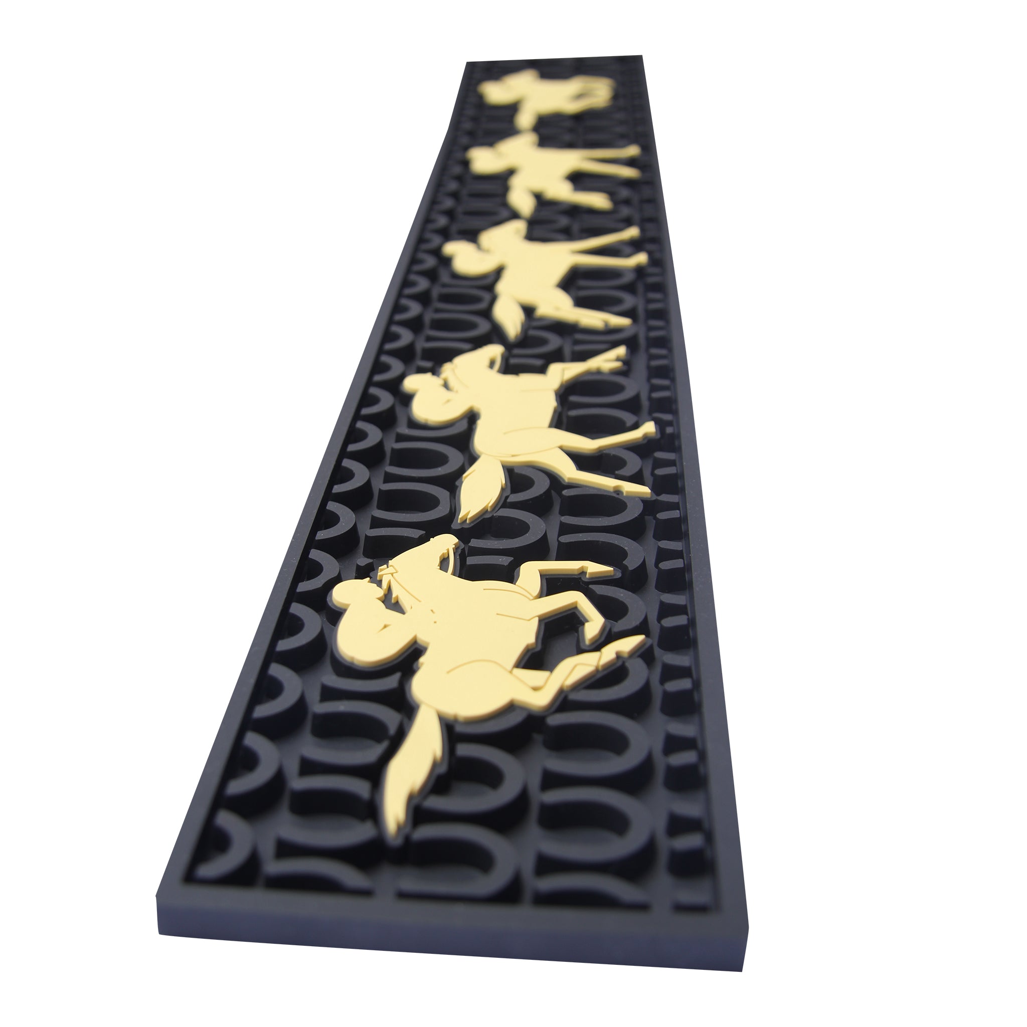 Horse Racing Themed Bar Mat