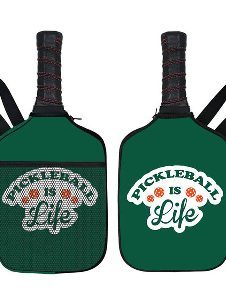 Pickleball Is Life Pickleball Paddle Cover Gift