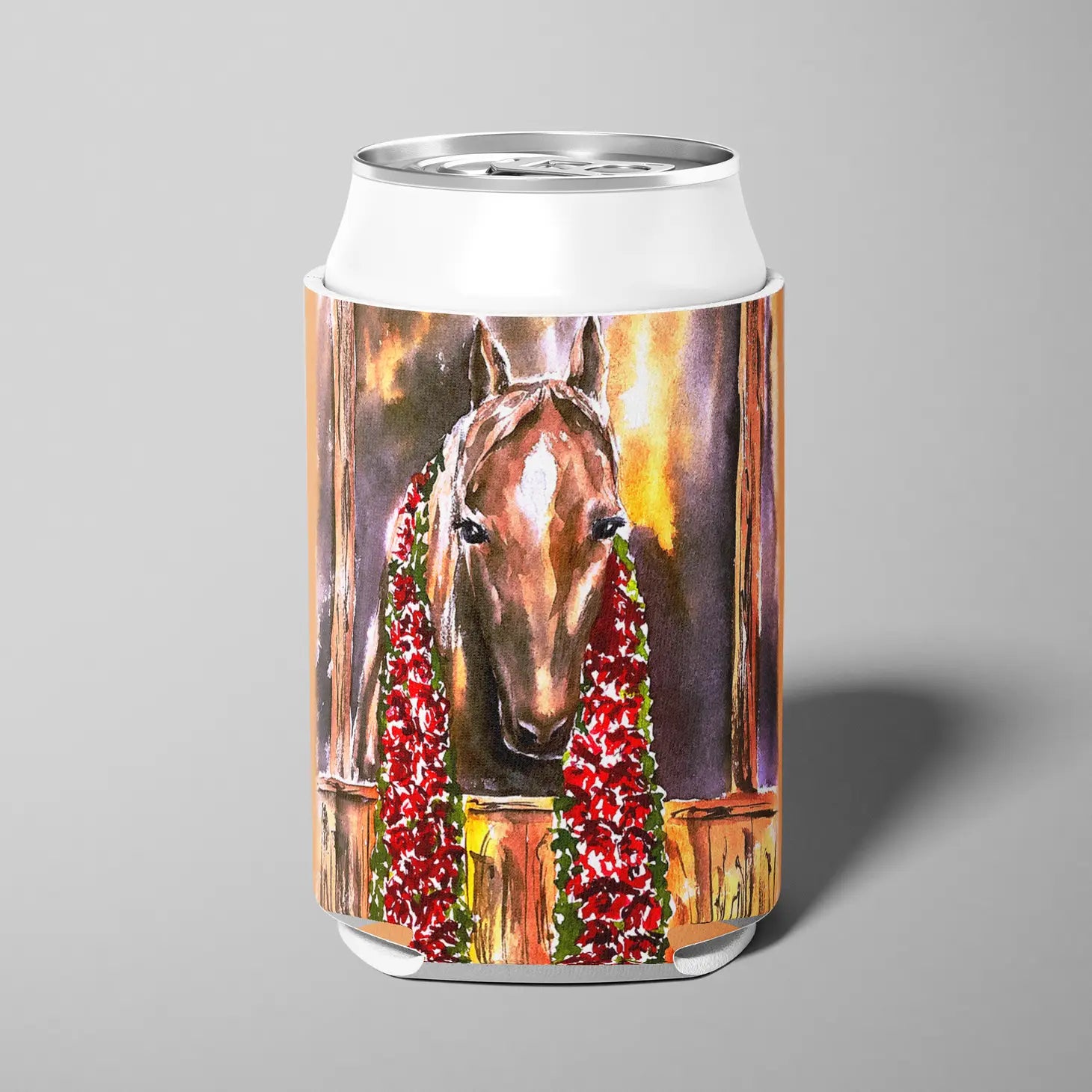 Blanket of Roses Horse Racing Derby Can Cooler