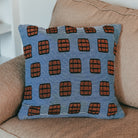 Blue Stripe Bourbon Pillow - Barrel Down South