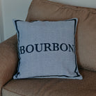 Blue Plaid Bourbon Pillow - Barrel Down South