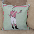 Jockey Green Pillow - Barrel Down South