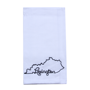Lexington KY Tea Towel - Barrel Down South