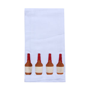 Bourbon Bottle Tea Towel