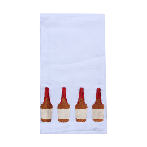 Bourbon Bottle Tea Towel
