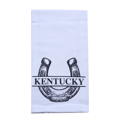 Lucky Kentucky Tea Towel - Barrel Down South