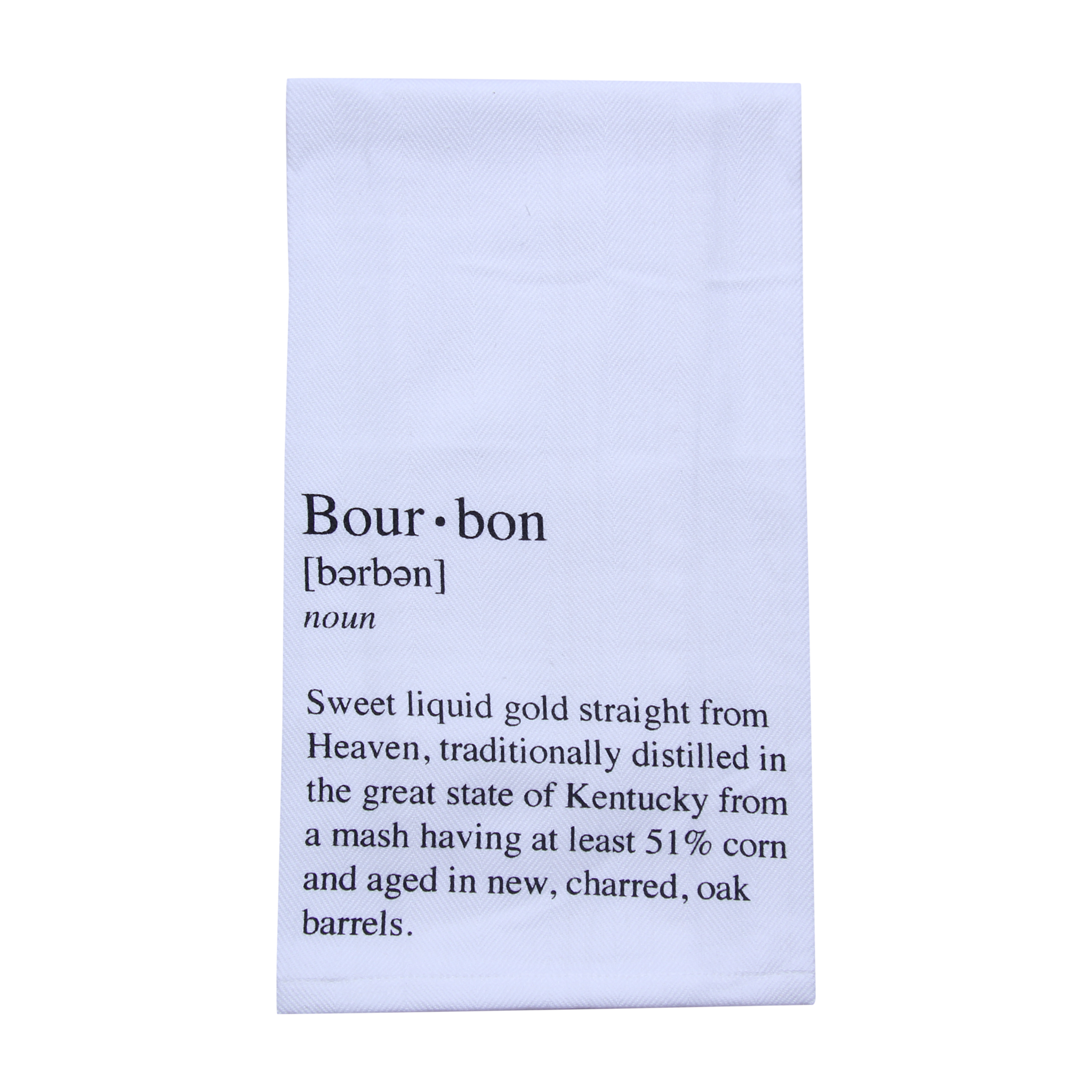 Define Bourbon Tea Towel - Barrel Down South