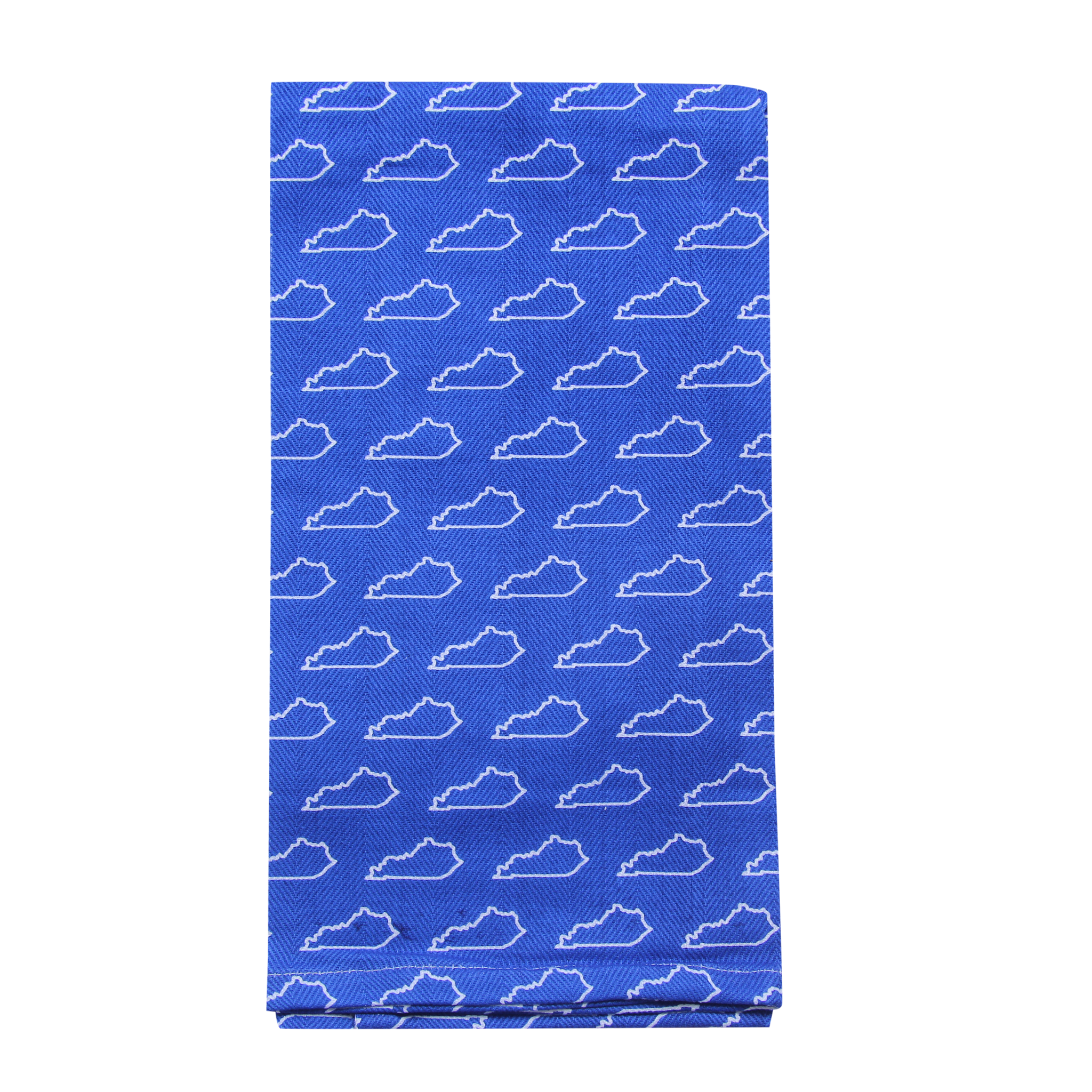 Blue KY Pattern Tea Towel - Barrel Down South