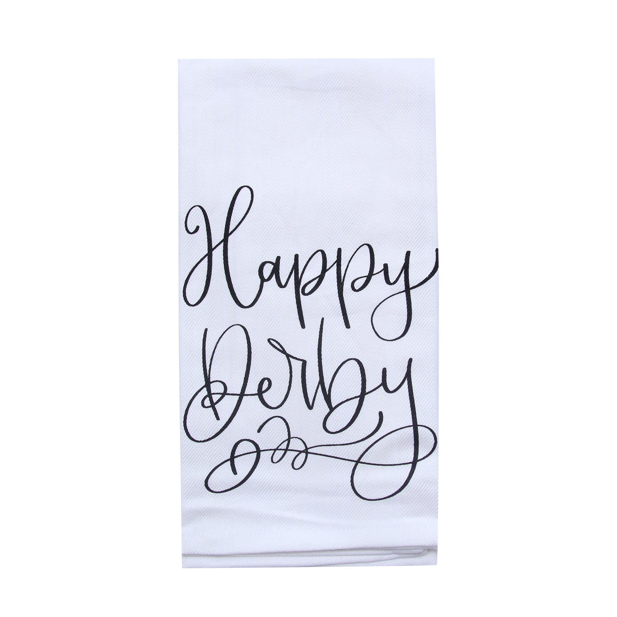 Happy Derby Tea Towel