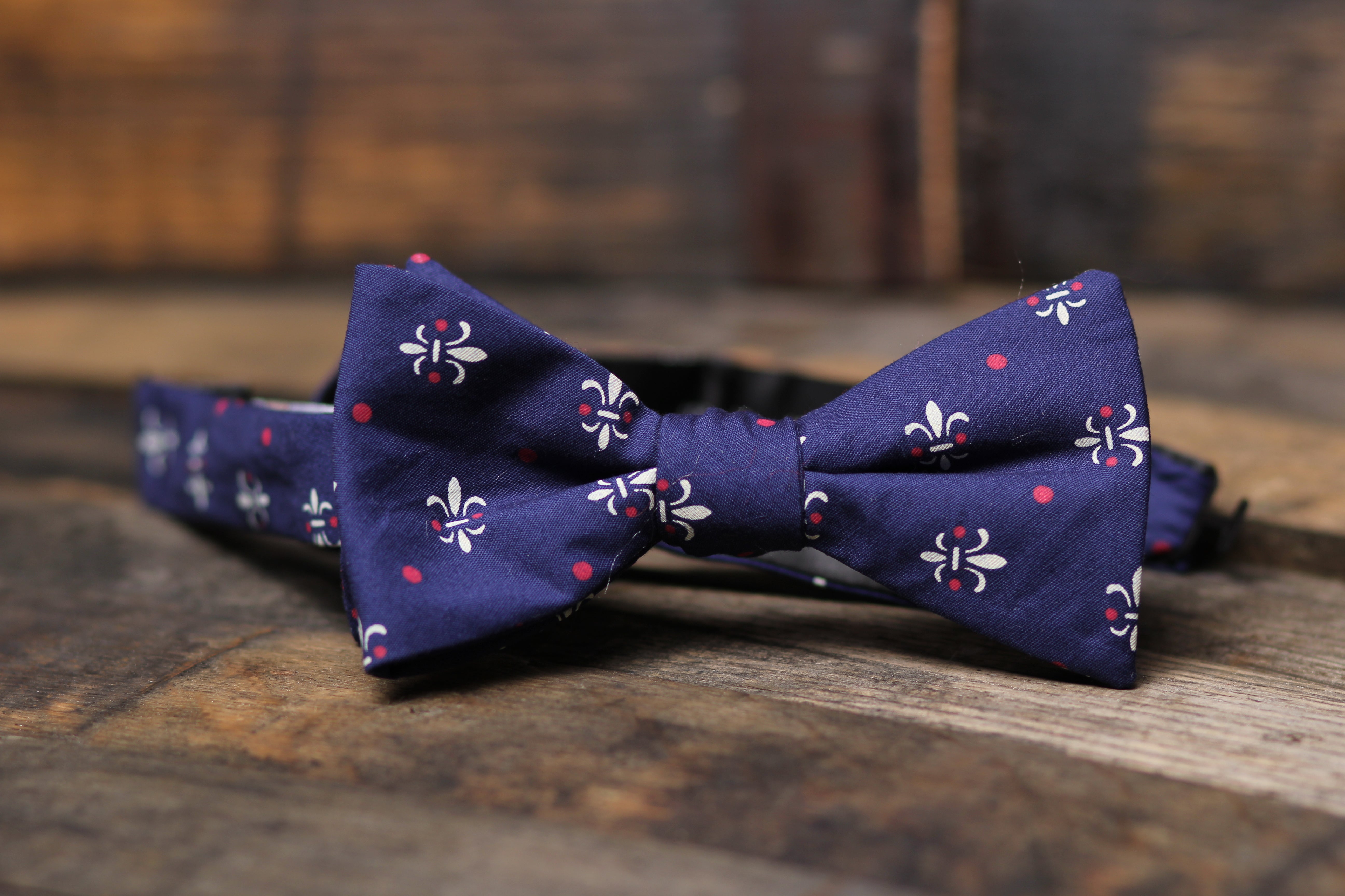 Fleur-De-Lis Bowtie - Barrel Down South