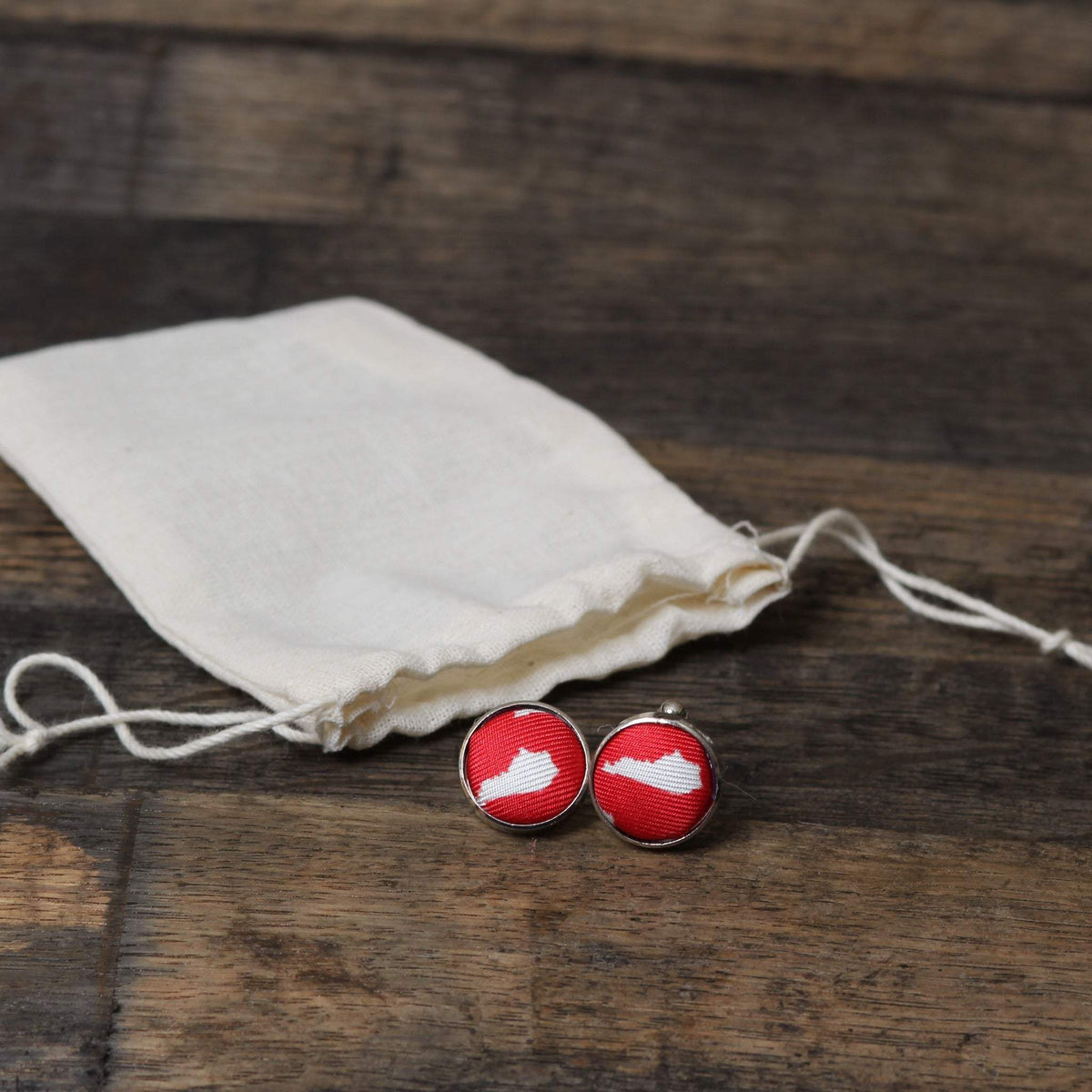 Red KY Cufflinks - Barrel Down South