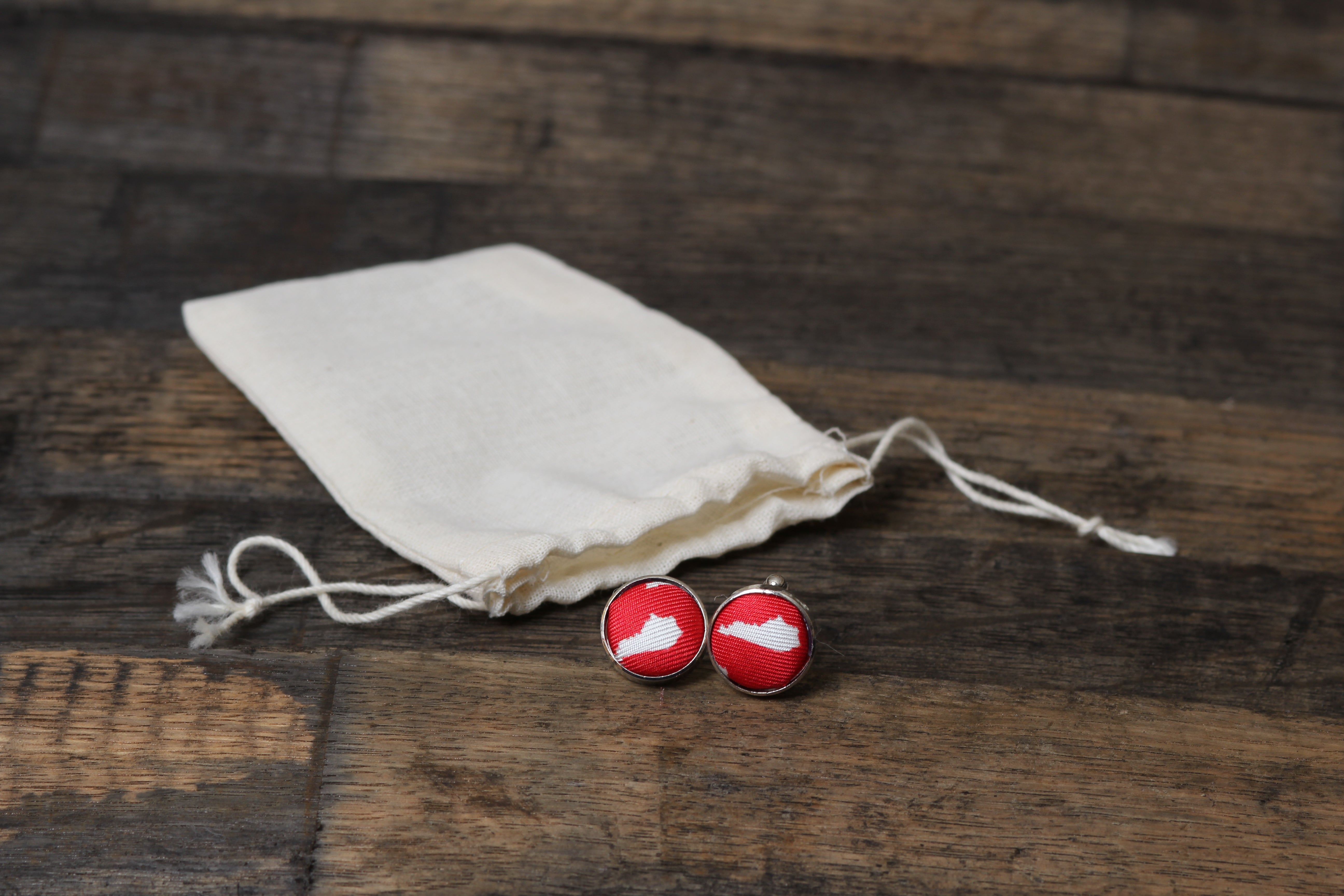 Red KY Cufflinks - Barrel Down South